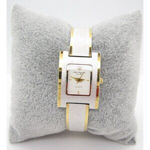 Women Jules Jurgensen Tank Style Quartz WR Analog 21mm Dial Causal Watch (F484)